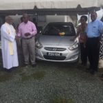 03 Christopher Floyd receives the keys to his new Hyundai Accent